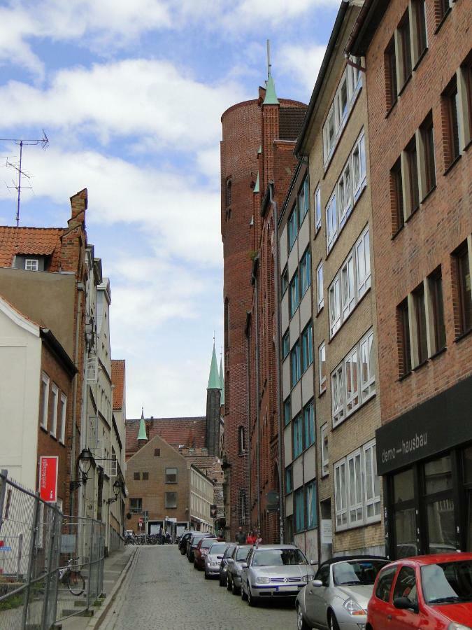 Ferienwohnung 17 Braunstraße Lübeck Exterior foto